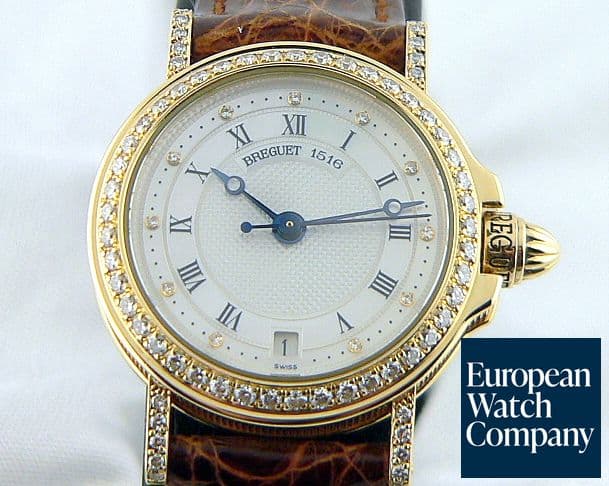 Image of Breguet Marine YG Diamond Ld
