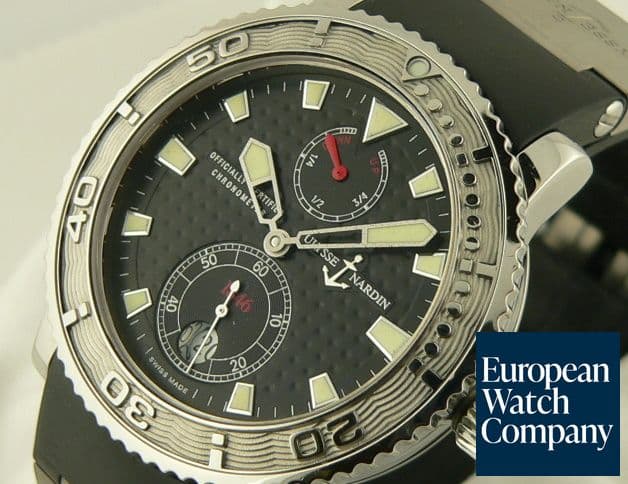 Image of Ulysse Nardin Marine Diver Rubber 40mm