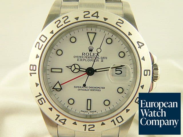 Image of Rolex Explorer II White Dial