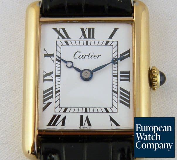 Image of Cartier Tank Louis Plated Manual