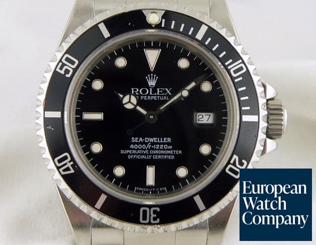 Image of Rolex 1993 Sea-Dweller SS/SS


