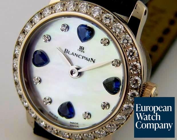Image of Blancpain Lady Bird WG Diamond/Sapphire