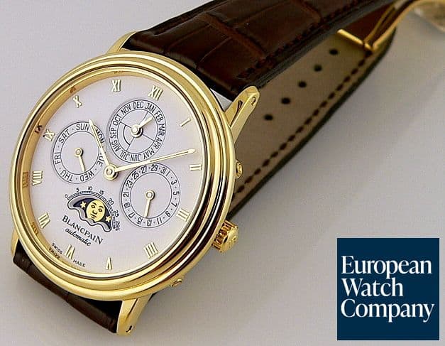 Image of Blancpain Villeret Q.P Yellow