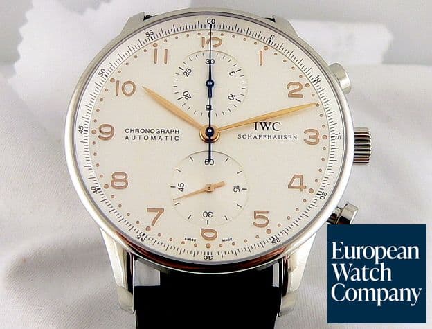 Image of IWC Portugieser Chrono Steel White