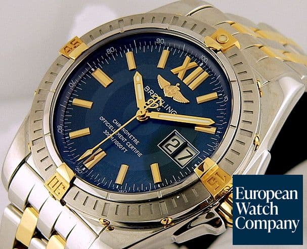 Image of Breitling Windrider Cockpit 2t/2t Blue COSC
