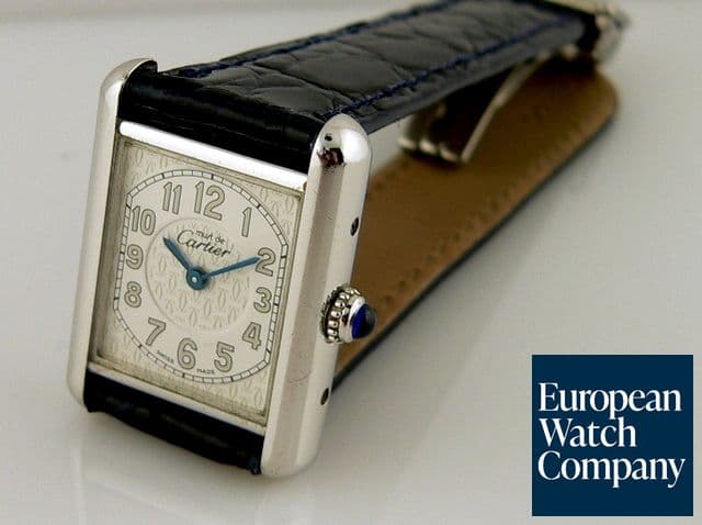 Image of Cartier Must Tank Silver
