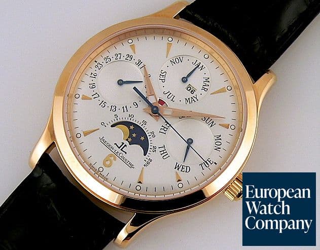 Image of Jaeger LeCoultre Perpetual Rose White Dial