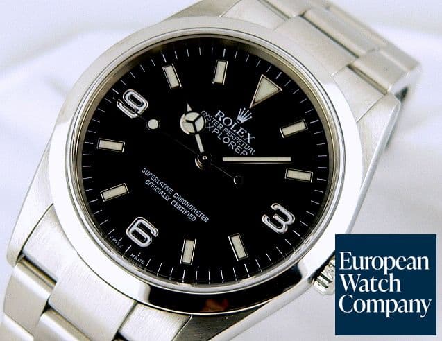 Image of Rolex Explorer I Black

