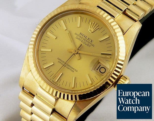 Image of Rolex Oyster Perpetual Date YG/YG