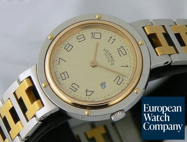 Image of Hermes Clipper Steel/18K