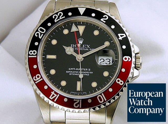 Image of Rolex GMT Master II Red/Black