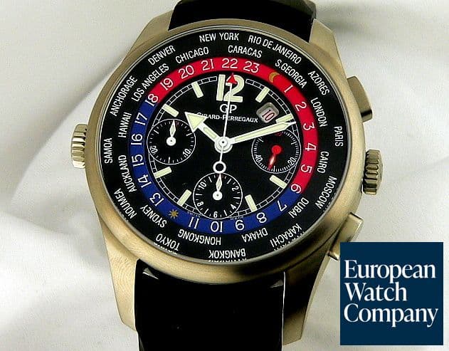 Image of Girard Perregaux World Time WW.TC Chrono Titanium