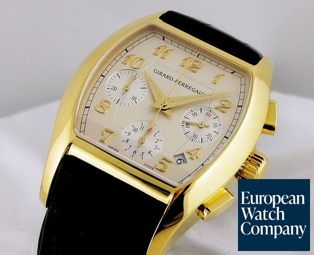 Image of Girard Perregaux Richville Yellow Chrono