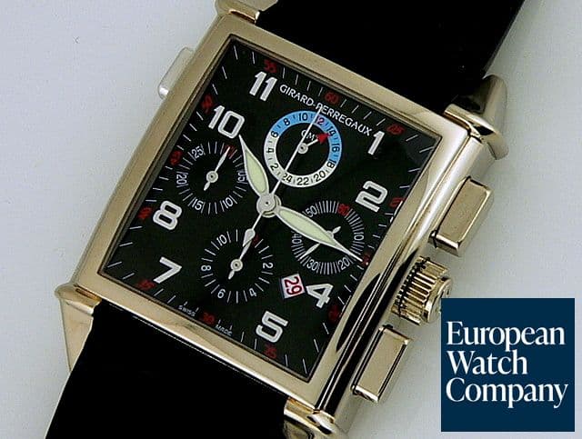 Image of Girard Perregaux Vintage 1945 Chrono GMT WG