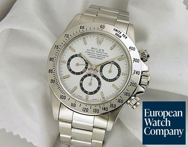 Image of Rolex Daytona SS White dial Zenith