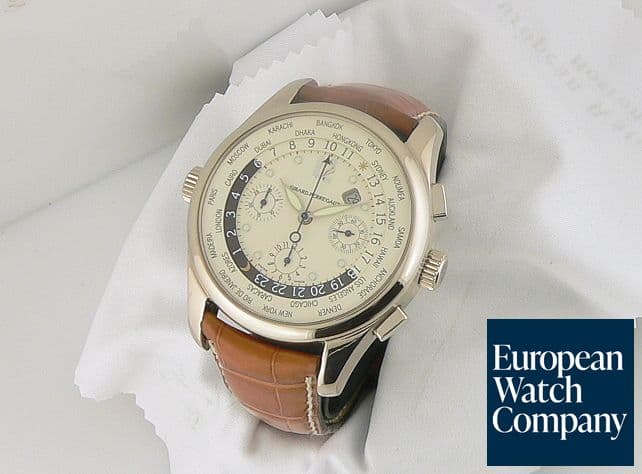Image of Girard Perregaux World Time WW.TC Chrono White