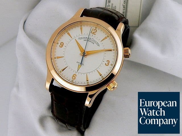 Image of Jaeger LeCoultre Memovox Rose Manual Silver 
