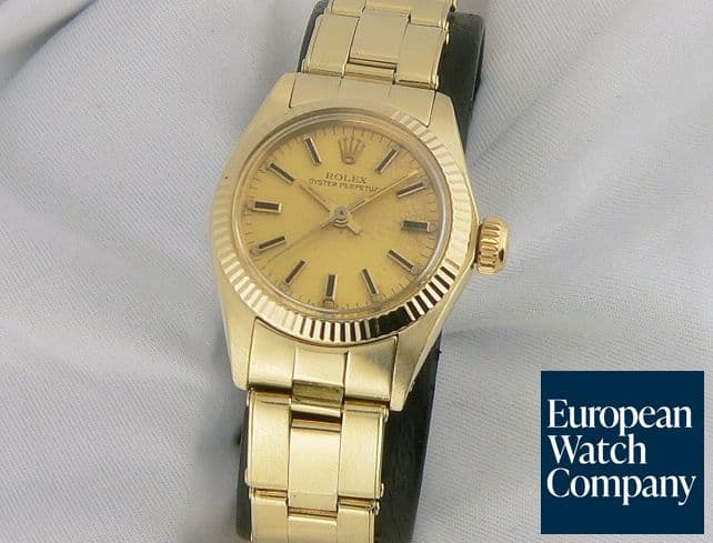 Image of Rolex vintage ladies YG/YG