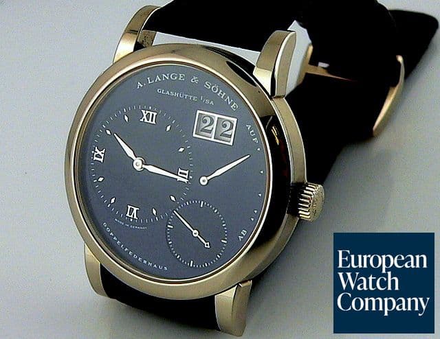 Image of A. Lange & Söhne Lange 1 WG Blue Dial