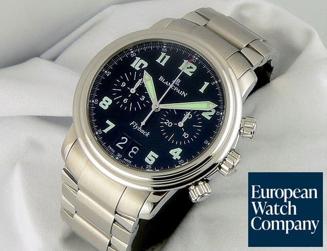 Image of Blancpain Flyback Big Date SS/SS