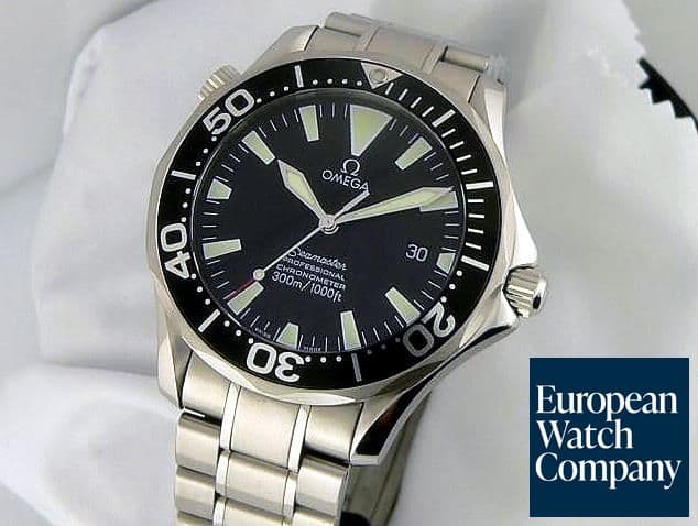 Image of Omega Seamaster Pro Black SS/SS