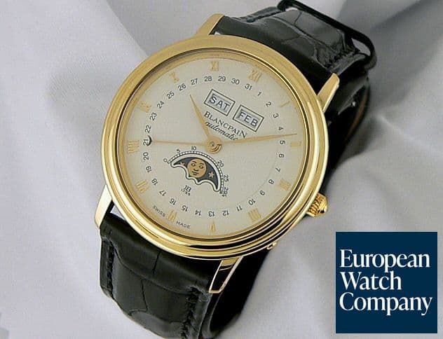 Image of Blancpain Triple Date Moon YG