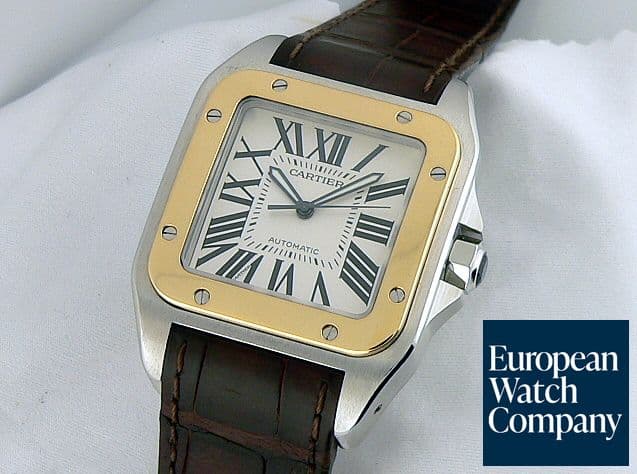 Image of Cartier Santos 100 2t Large Auto