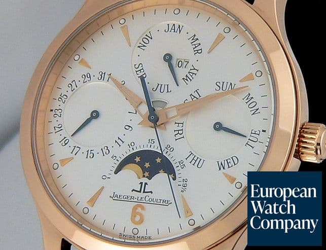 Image of Jaeger LeCoultre Perpetual Rose  White Dial
