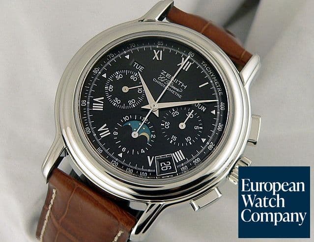 Image of Zenith Chronomaster Moon Black

