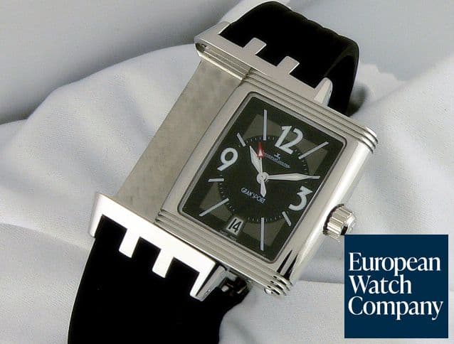 Image of Jaeger LeCoultre Gran'Sport Steel/Rubber Auto
Black