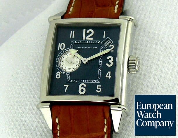 Image of Girard-Perregaux Vintage 1945 Blue SS
