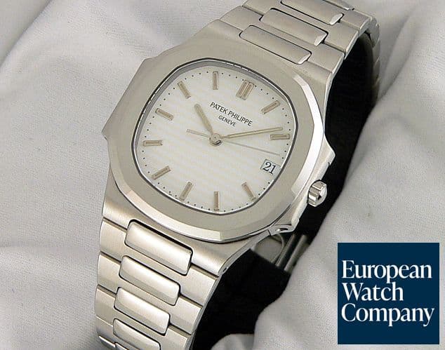 Image of Patek Philippe Nautilus Qtz White