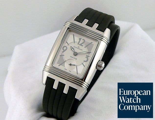 Image of Jaeger-LeCoultre GranSport Duetto SS/Rubber