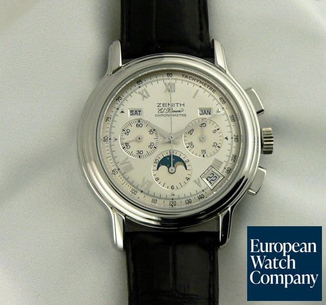 Image of Zenith Chronomaster Moon Strap Silver