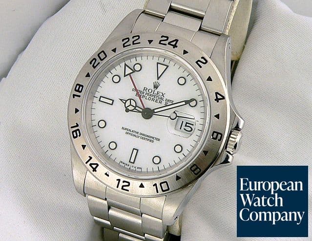 Image of Rolex Explorer II White Dial
