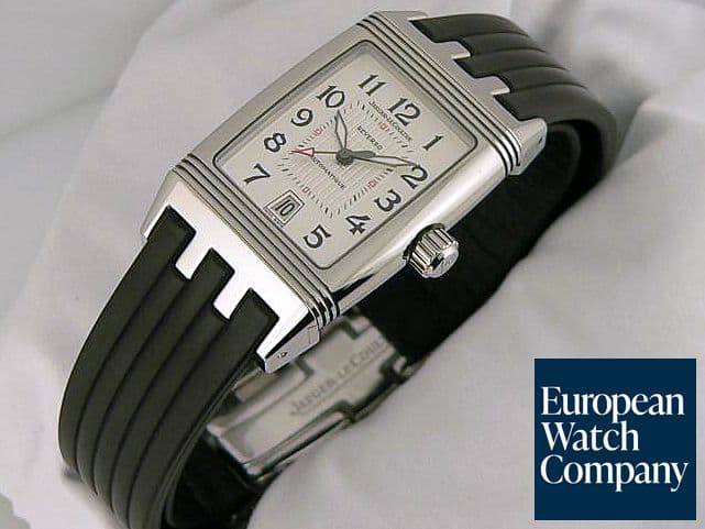 Image of Jaeger LeCoultre Gran'Sport Steel/Rubber Auto White