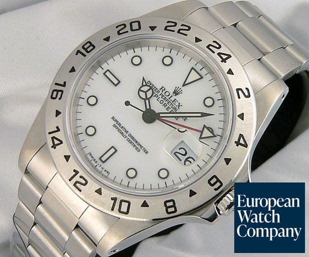 Image of Rolex Explorer II White Dial