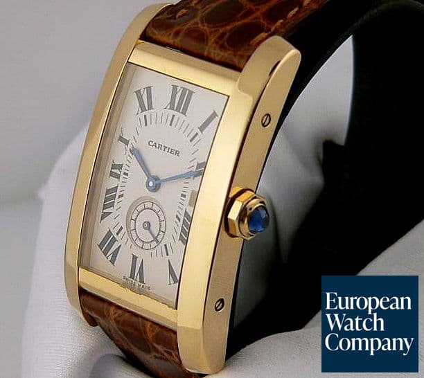 Image of Cartier American Tank YG