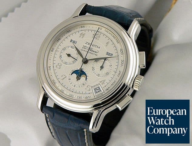 Image of Zenith Chronomaster Platinum Strap