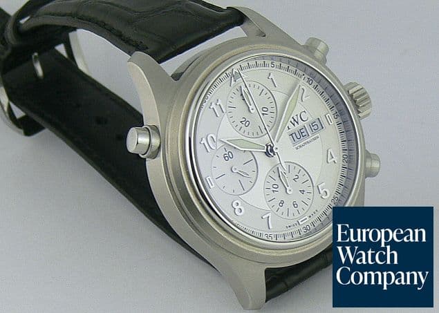 Image of IWC Doppel Spitfire White Dial Strap