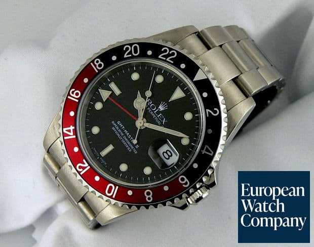 Image of Rolex GMT Master II Red/Black