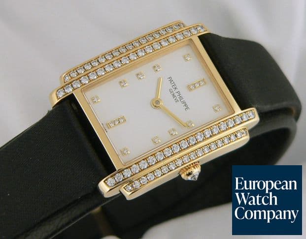 Image of Patek Philippe 4825J Diamond Bezel Gondolo Qtz