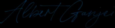 Albert Gangei's signature