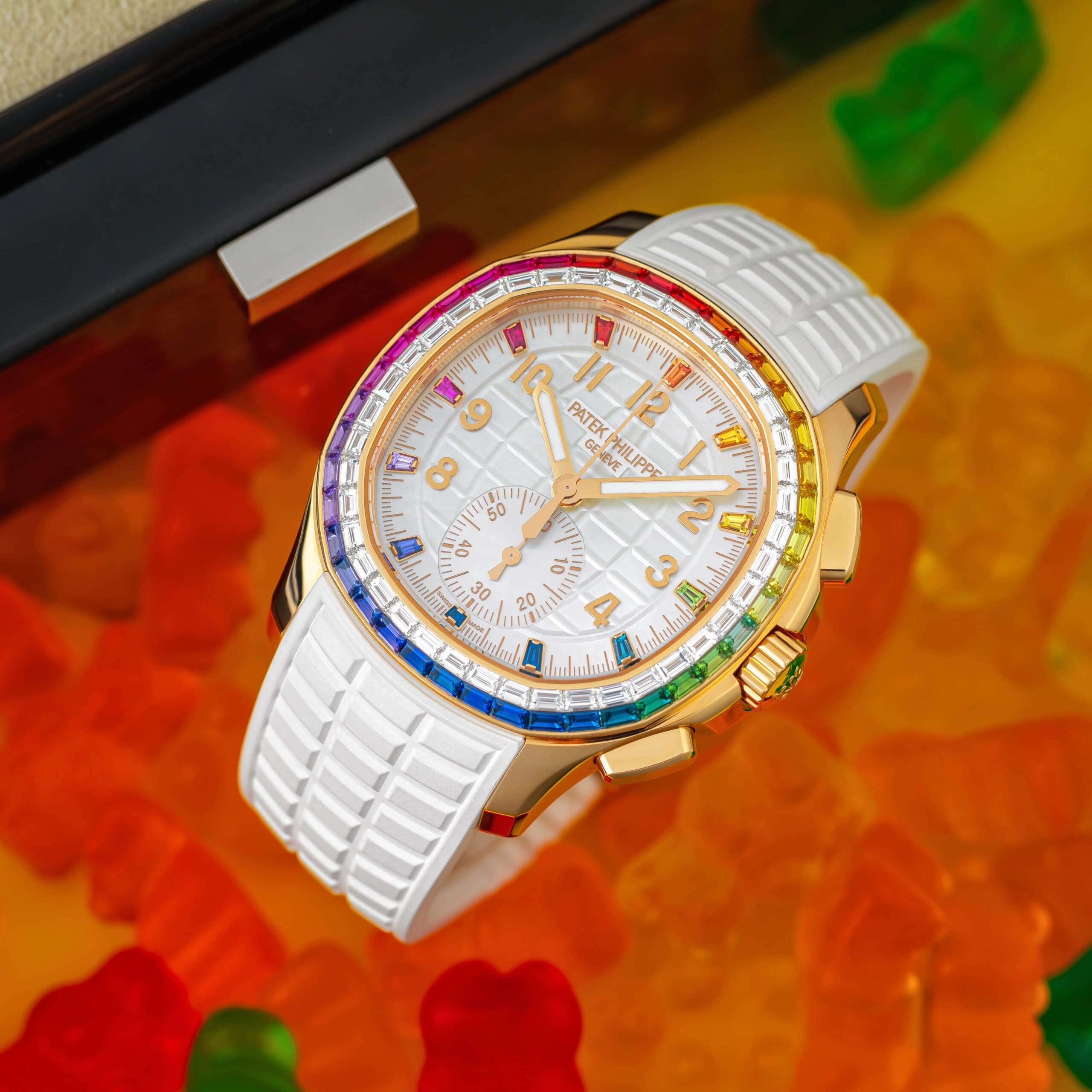 Rainbow on the Wrist: the Patek Philippe Aquanaut Luce Chronograph “Rainbow” Ref. 7968/300R