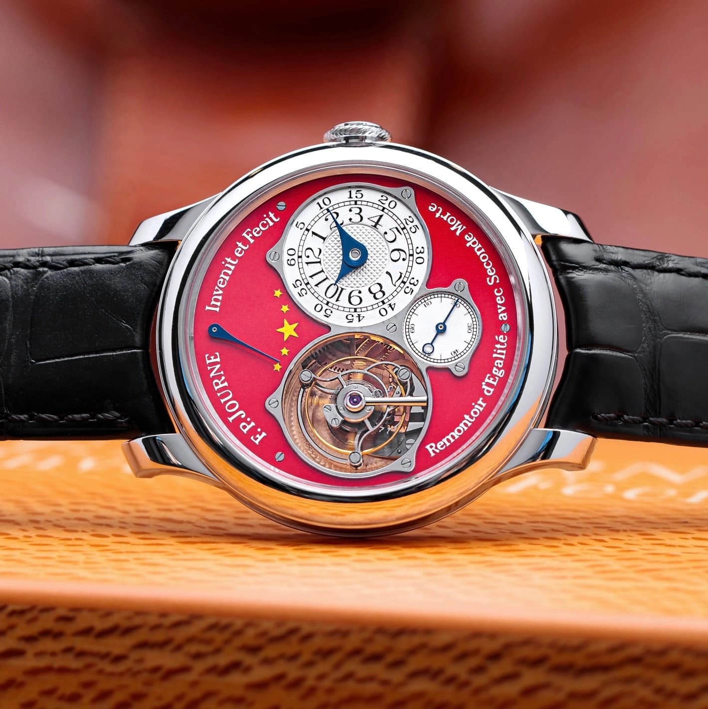 Ravishing in Red: The F.P. Journe Tourbillon Souverain "China 2010"