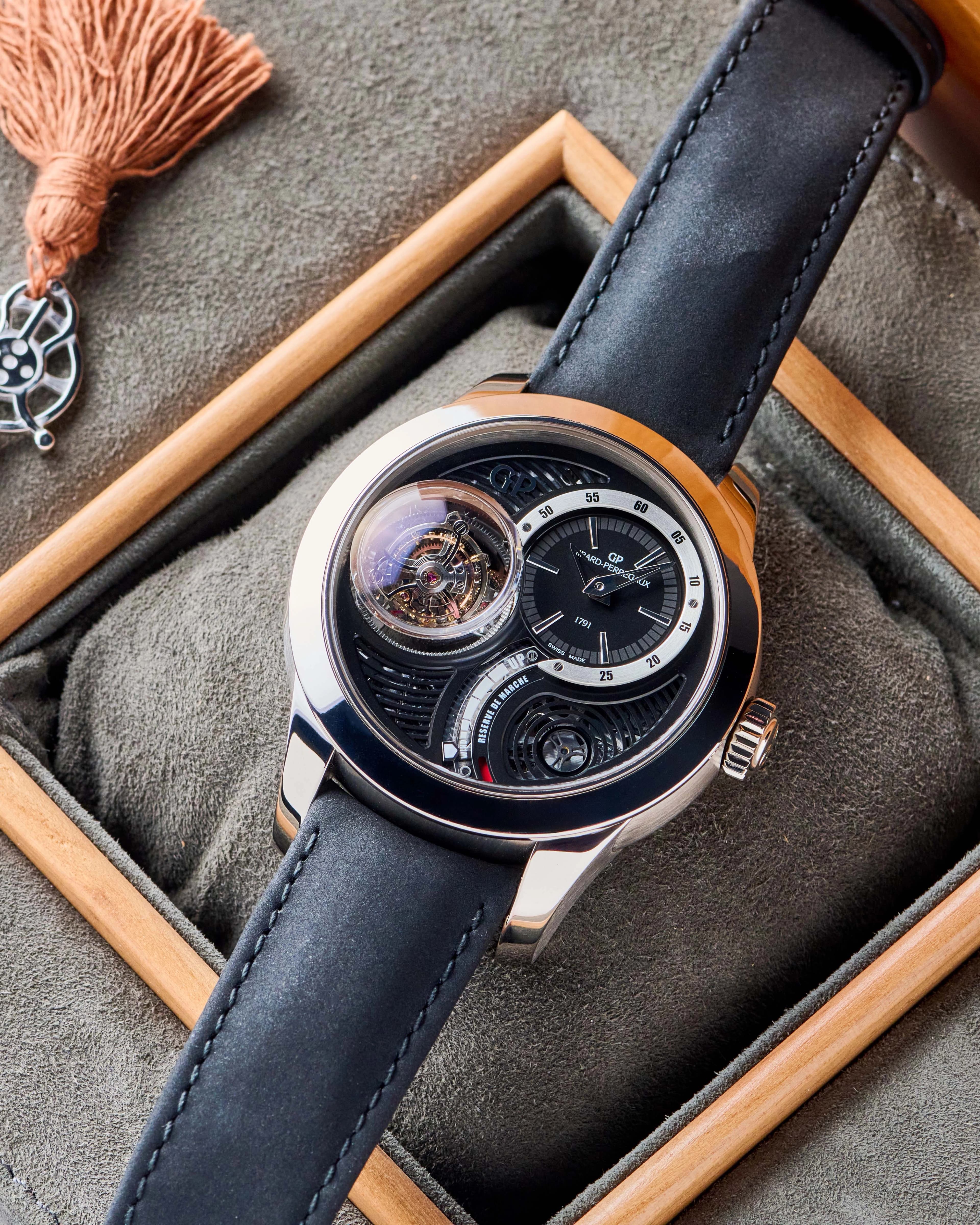 Featured image for Girard-Perregaux Tri-Axial Tourbillon Ref. 99815-53-1612BA6F Review