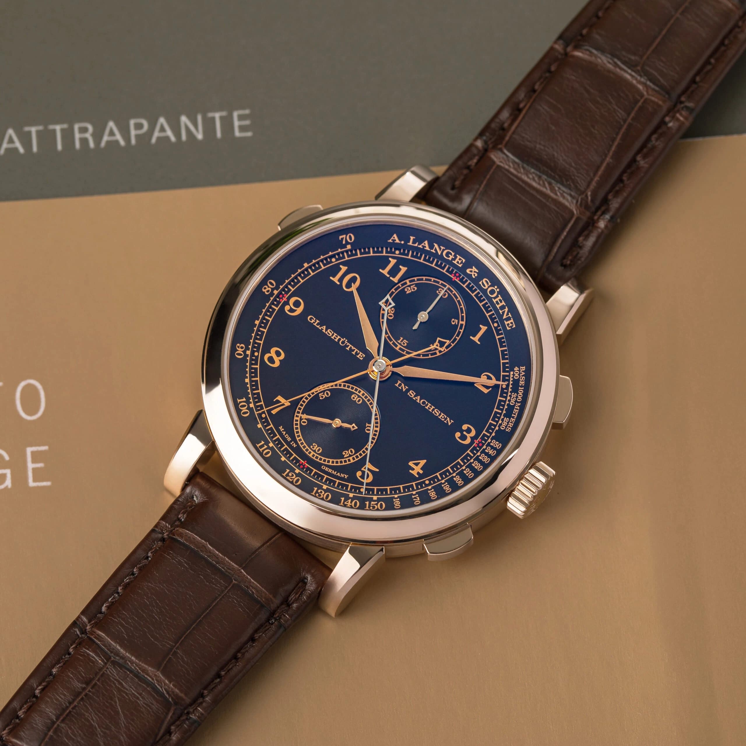 A Rare Bird: The A. Lange & Söhne 1815 Rattrapante Honeygold 425.050