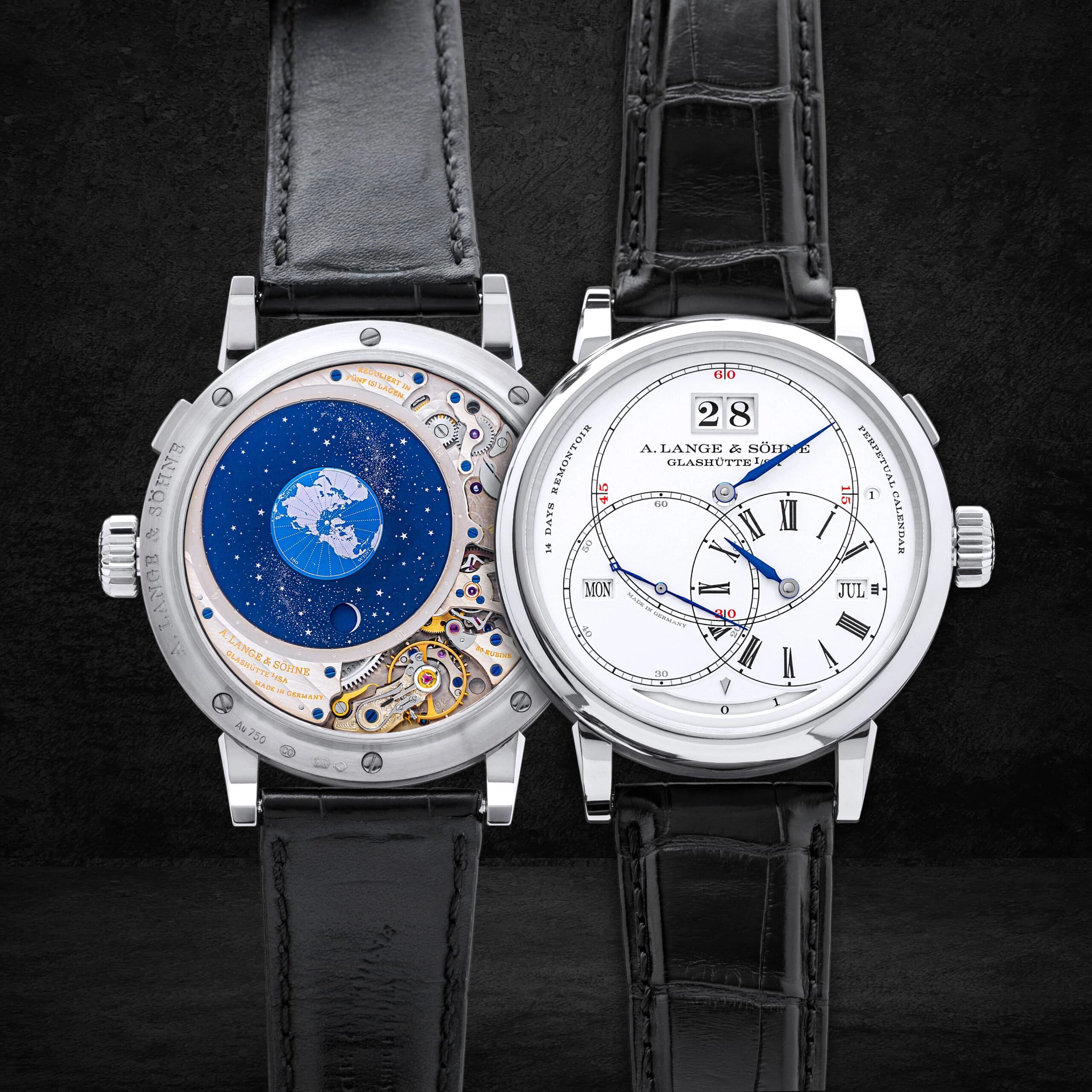 The World on the Wrist: The A. Lange & Söhne Richard Lange Perpetual Calendar "Terraluna"