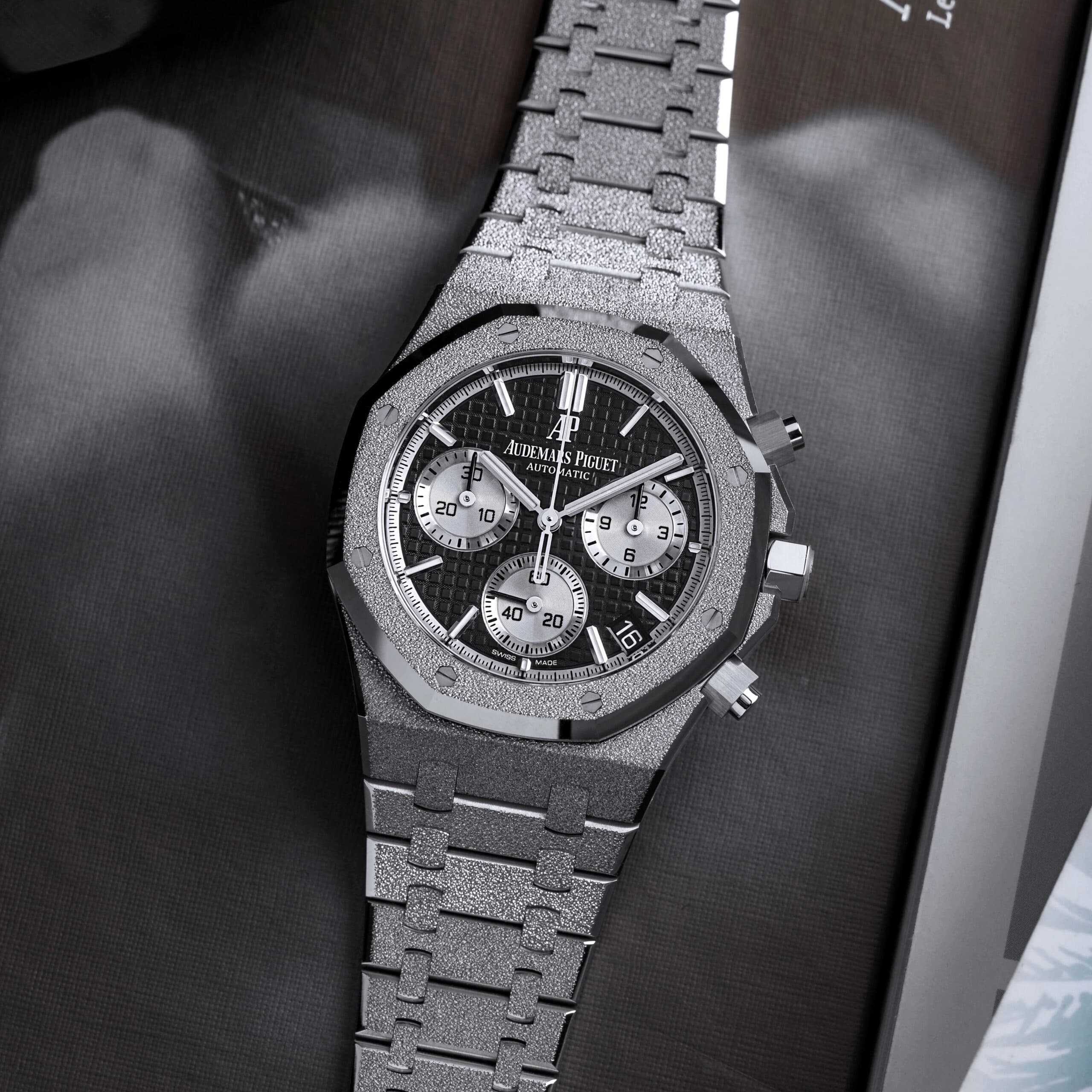 Finished Like None Other: The Audemars Piguet Royal Oak Chronograph Frosted