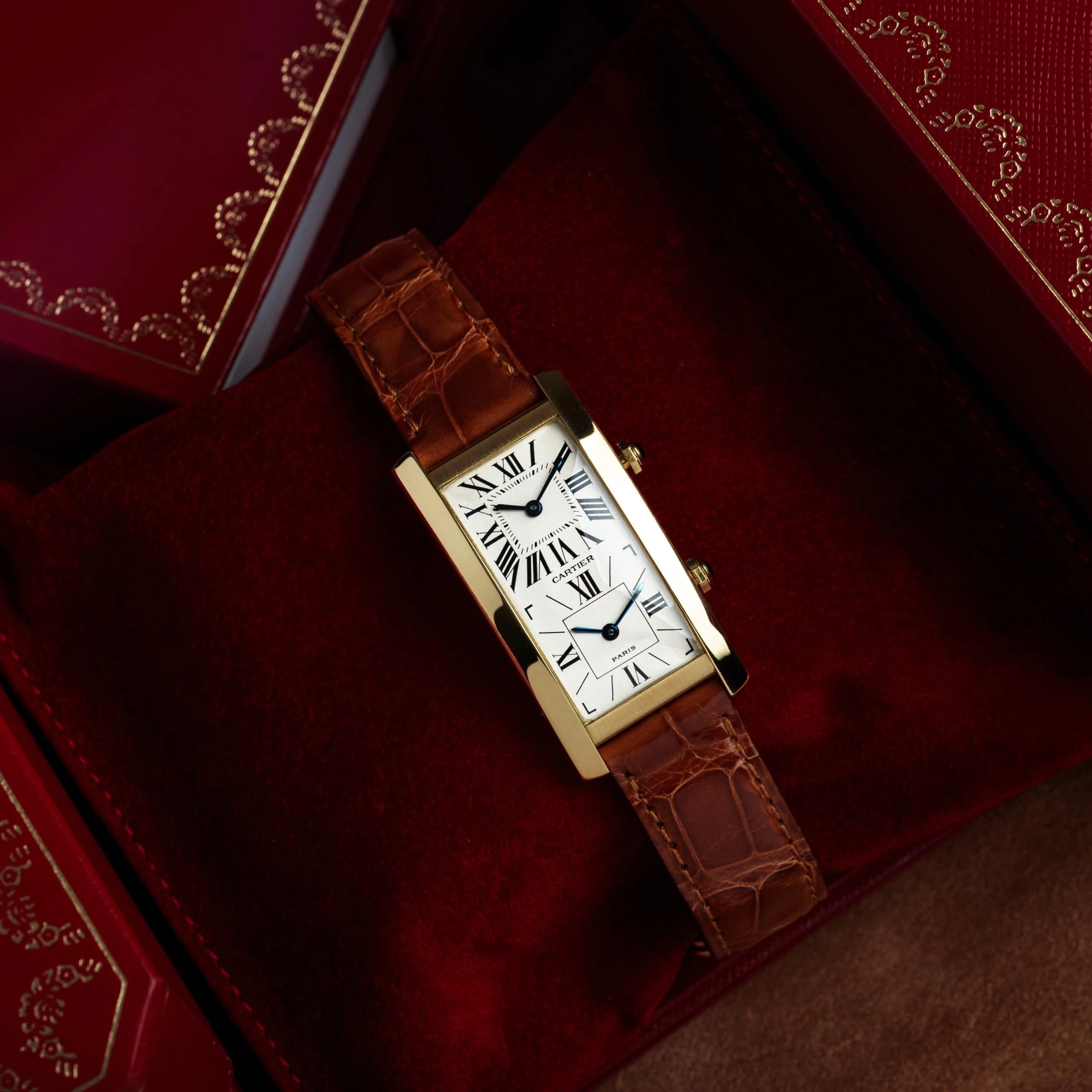 A Timeless Travel Watch: The Cartier Tank Cintrée Dual Time
